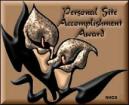 Nu-Horizons Personal Site Accomplishment Award